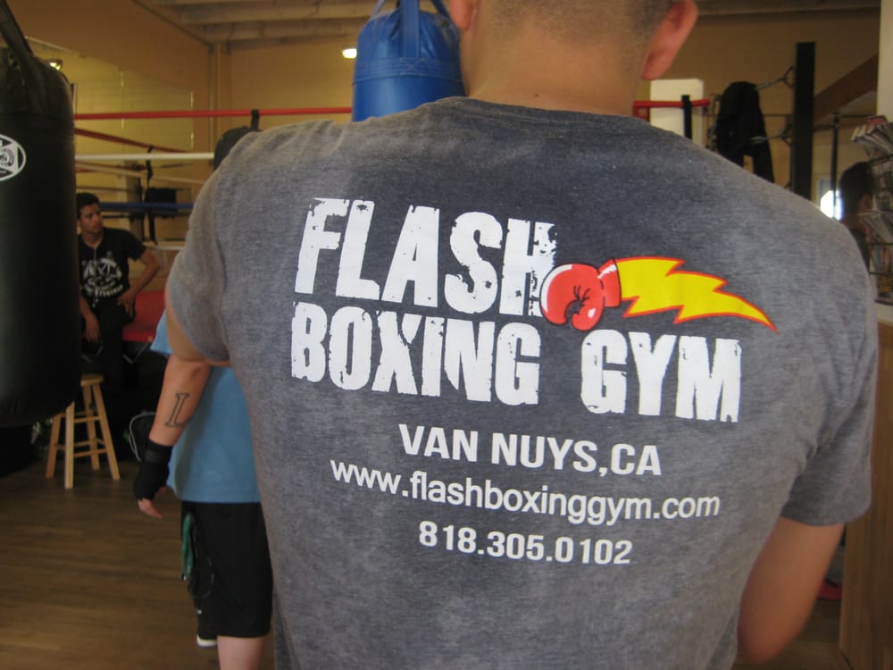 Boxing gym training in Van Nuys